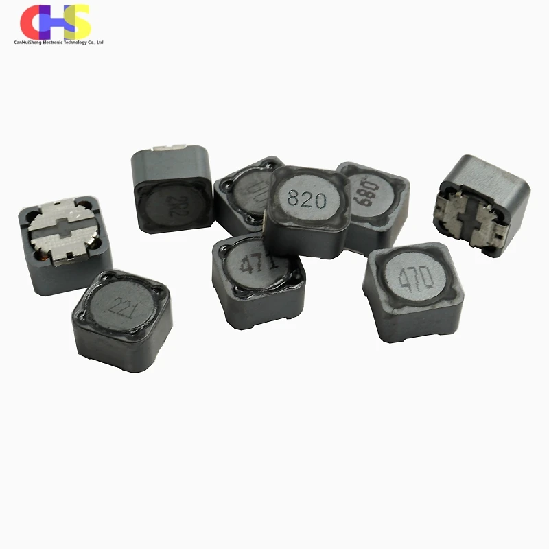 5pcs CDRH127 SMD Power Shielded Inductance CD127R 12*12*7mm Inductor 1/2.2/3.3/4.7uh 10 22UH 33 47 100UH 220 330 470UH 1MH 2.2MH