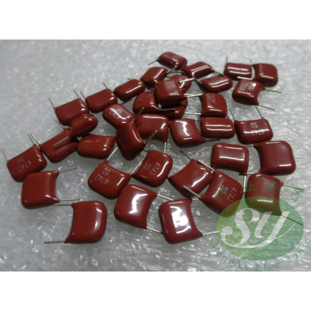 20PCS 0.47uf/50v 470nf u47 474 Brand new 7.5mm film capacitor