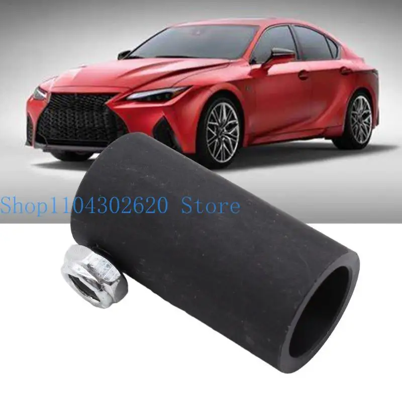 

02DE 3/4"-36 Spline to 3/4" Round Universal Steering Black Joint Shaft Coupler