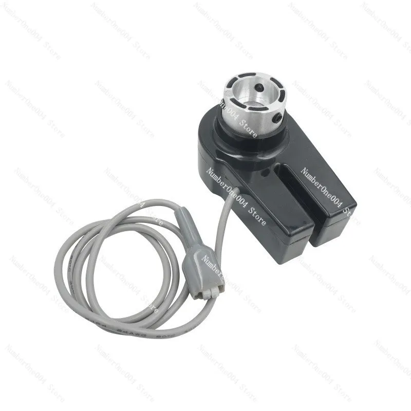 Máquina de coser servo, motor de 750W con ahorro de energía, posicionador de aguja externo, modelo instalado industrial, tope de aguja universal