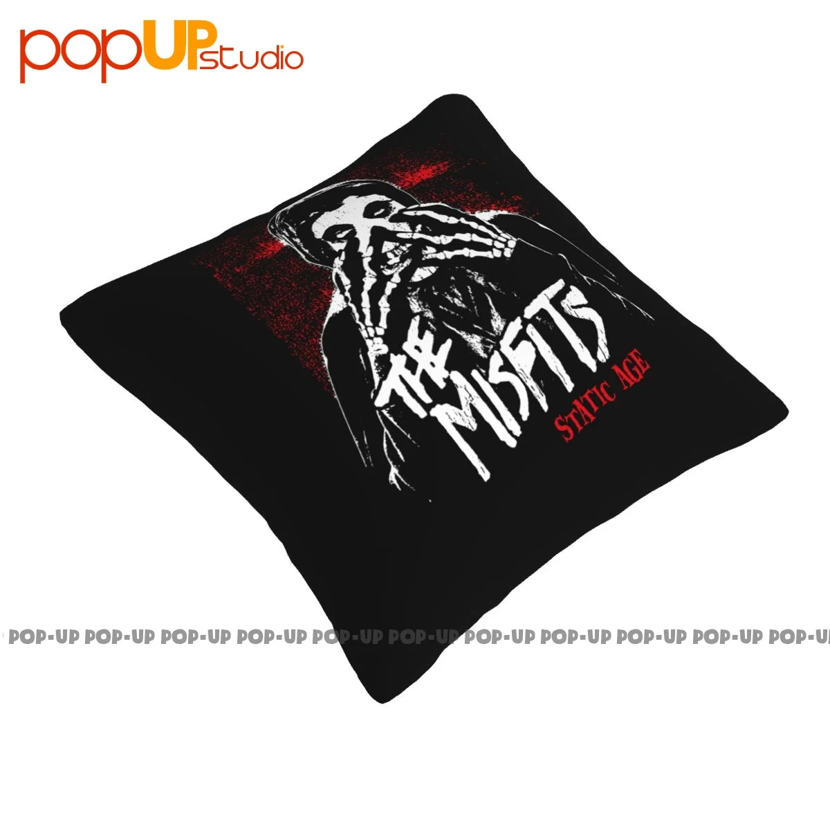 Warm Misfits Static Age Crimson Ghost Hardcore Punk Glenn Danzig Samhain Doyle Pillowcase Throw Pillow Cover Decoration