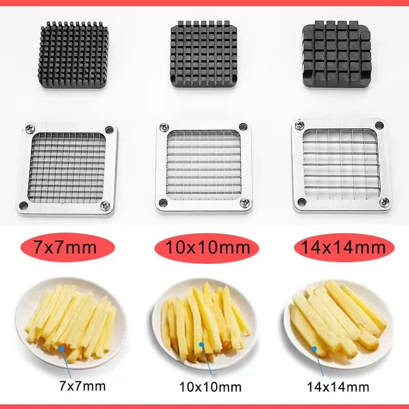 Commercial Manual French Fries Cutter Stainless Steel Potato Strips Cutting Tool  Kitchen Vegetable Fruit Chopper