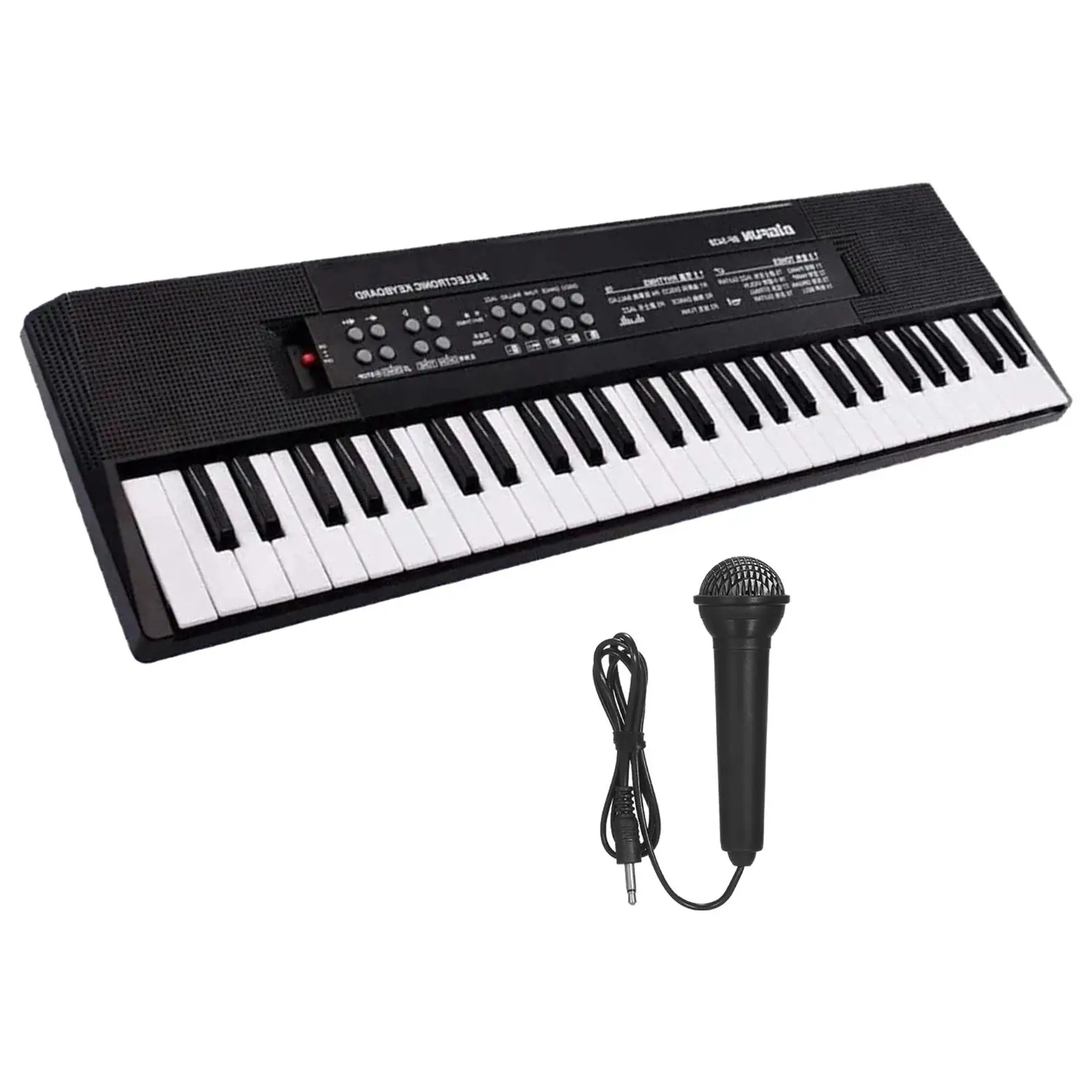 Eletric Piano Keyboard Instrument Toy 61 Keys Gifts USB Cable Electronic Organ