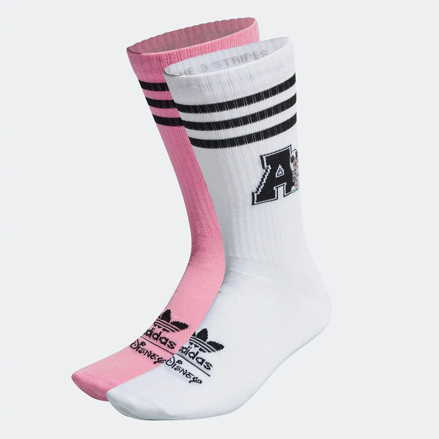 

Оригинальные мужские и женские новые спортивные носки Adidas Originals Three Leaves, две пары, HK0352