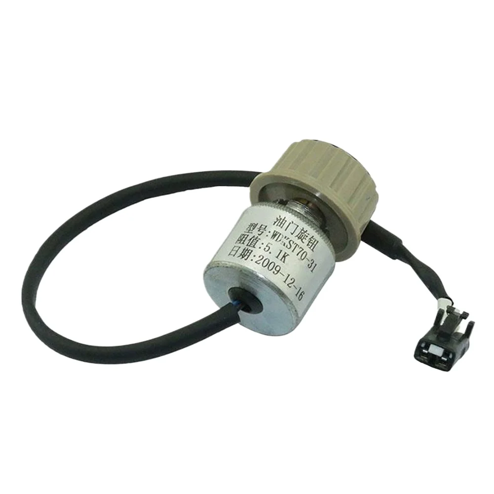 

WDKST70-31 Construction Machinery Parts Excavator Spare Parts Throttle Motor Knob