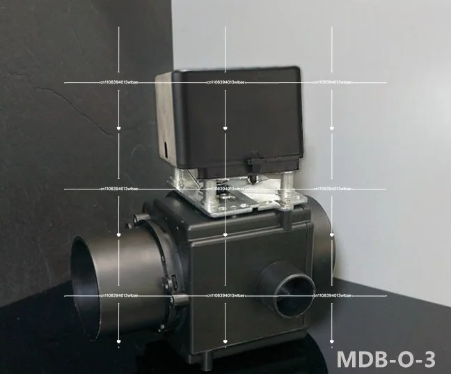 MDB-O-3 Industrial Washing Machine Drain Valve 3 Inch 180 Degree Solenoid Valve for MDB-O-3 SC DEPEND-O-drain