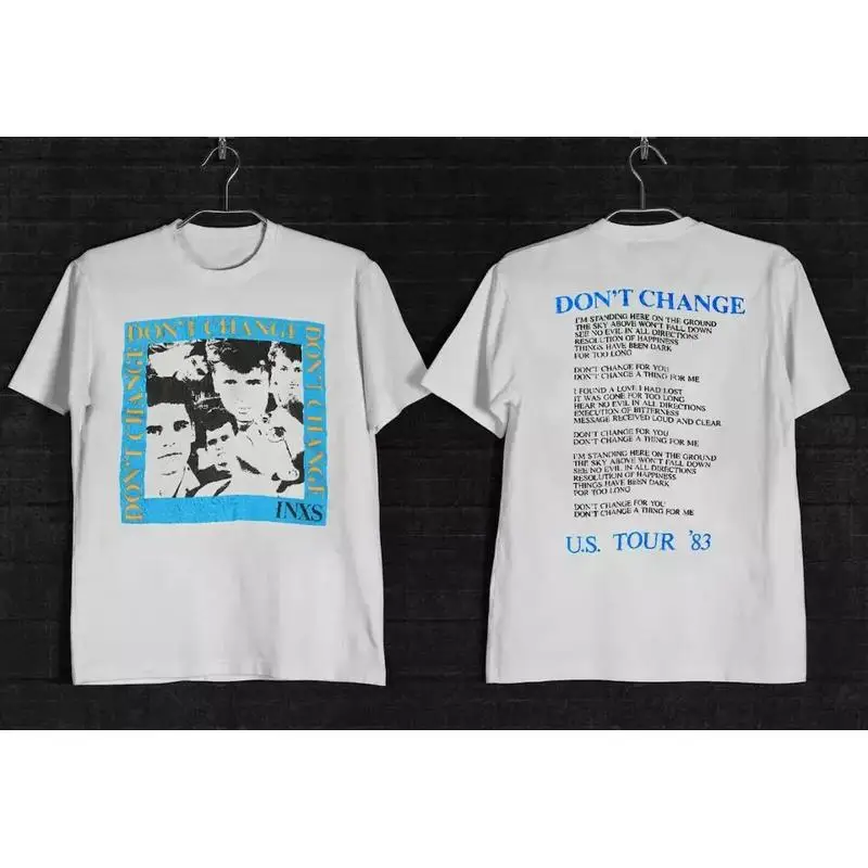 

INXS Dont Change US Tour Футболка в полный размер S-5XL