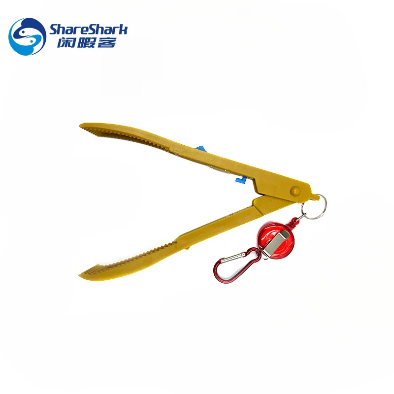 ملقط الصيد الجسم القابض مع حامل البلاستيك ، قفل التبديل ، الصيد معدات الصيد