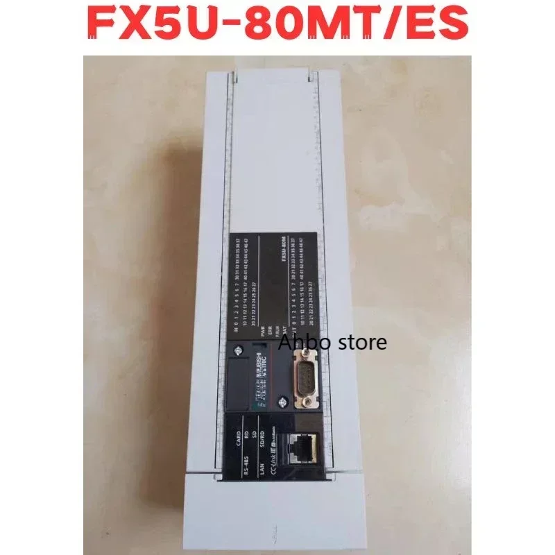 Second-hand FX5U-80MT/ES FX5U 80MT ES Module Tested OK