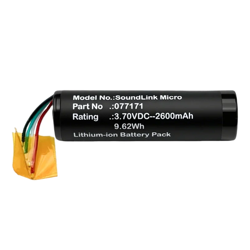 423816 077171 Battery 3.7V 2600mAh For Bose SoundLink Micro Bluetooth Speaker High Quality Replacement Battery
