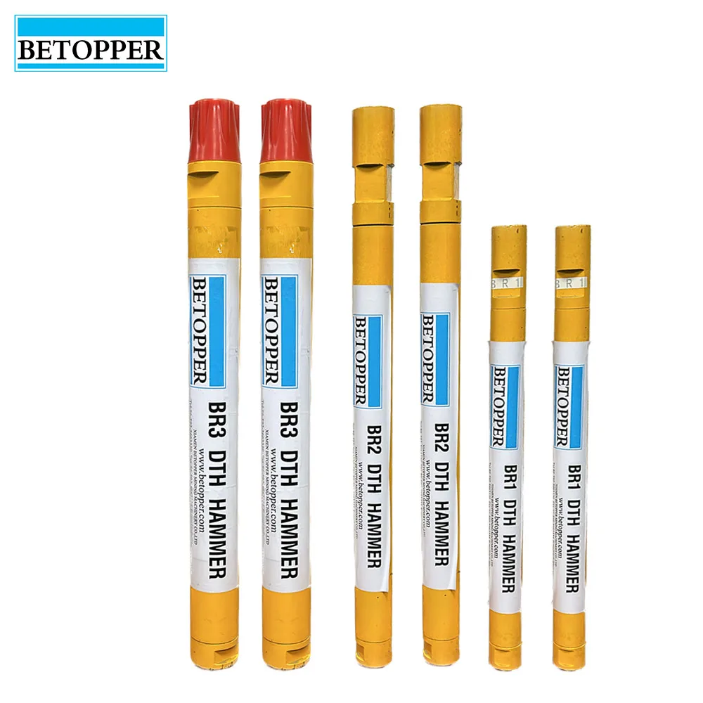 

【2026】Deep Rock Well Drilling Hammer Bit Low Air Pressure BR1/BR2/BR3/BR33 For BeTopper Water Well DTH Mining Machine Parts