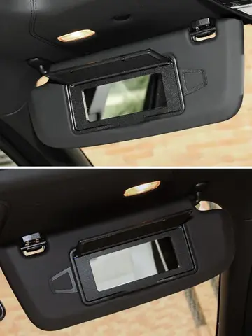 W221 자동차 차양 바이저 메이크업 화장품 거울 커버 메르세데스 벤츠 S 클래스 W221 2008-2012 S300 S350 S500 2218104117