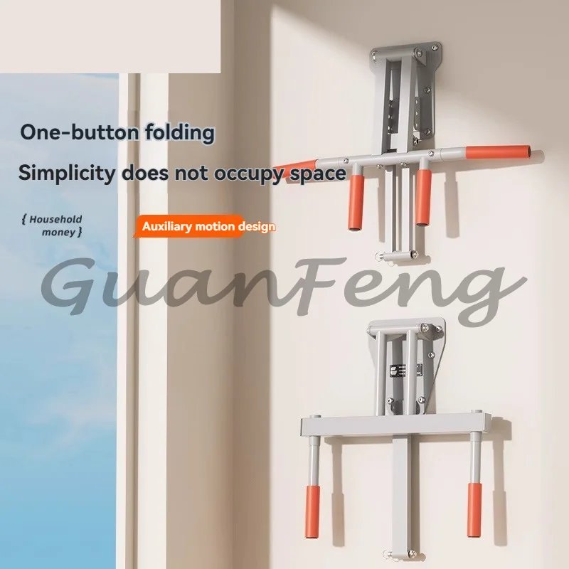 Wall perforated pull-ups, suitable for home interior parallel bars
