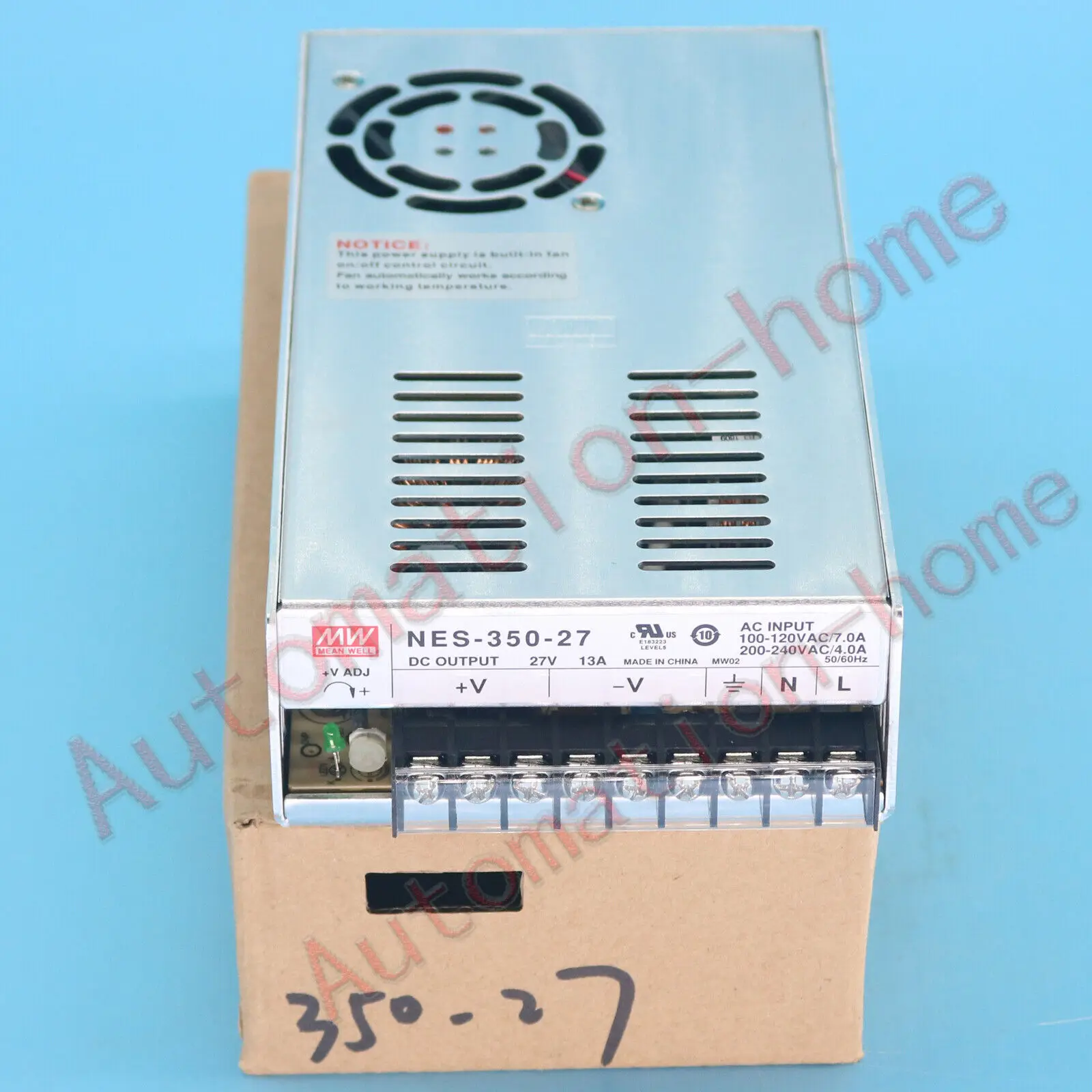 1PC New MEAN WELL NES-350-27 27V 13A Switching power supply #QW