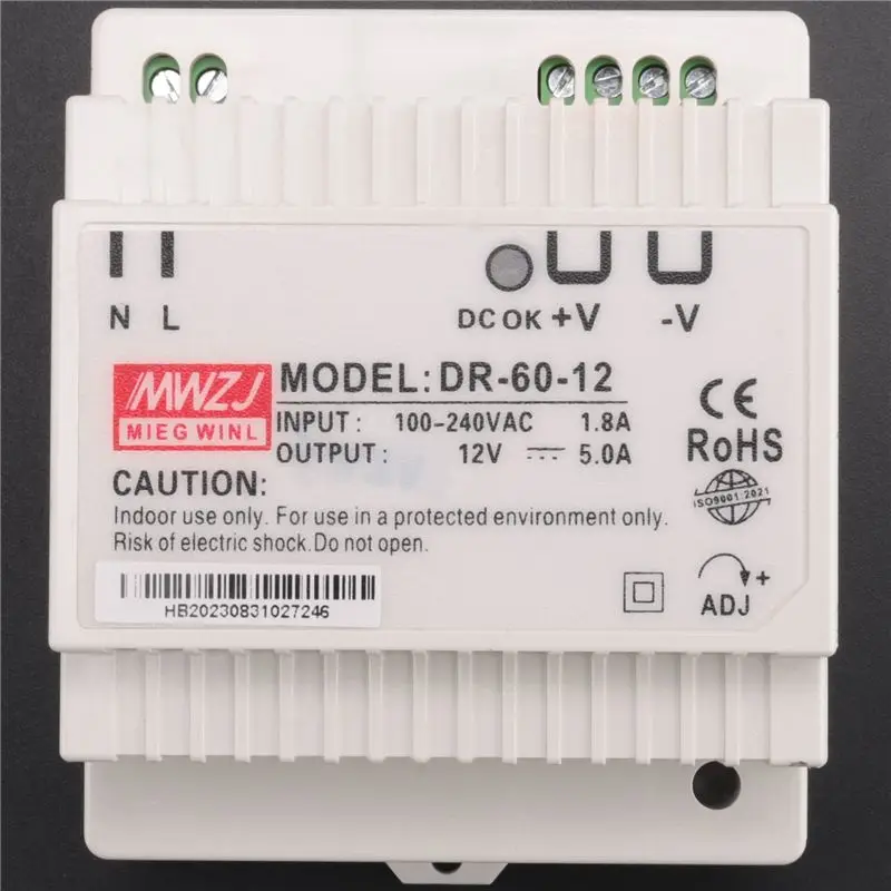 A92P Transformer Amp Industrial Din Rail Power Supply 220V Ac To Dc Power Supply