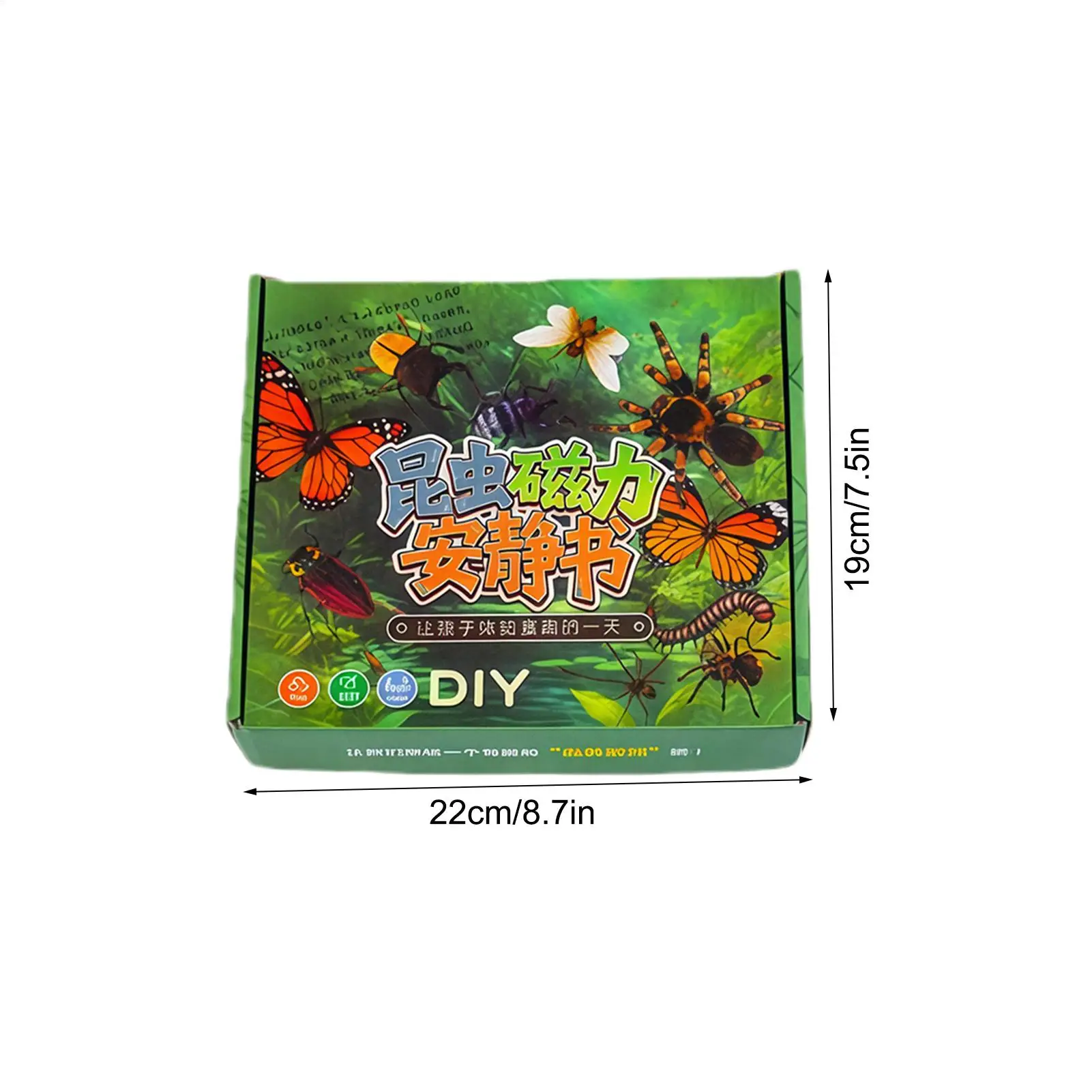 Libri di attività per bambini Giocattolo magnetico con giunti mobili Giocattolo educativo a vite senza fine per ragazzi e ragazze in età prescolare