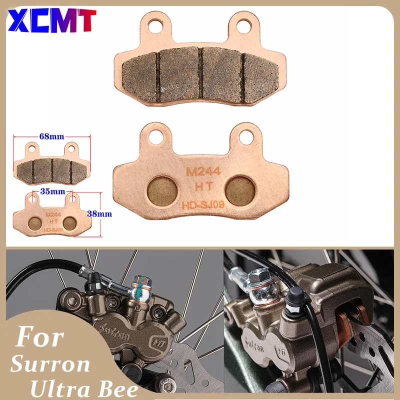 

Electric Motorcycle Accessories For Surron Ultra Bee OEM Original Front Rear Brake Pads Copper Based Sintering Enduro Dirt Bike