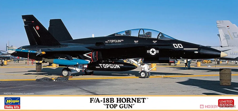 Hasegawa 02436 Static Assembled Model 1/72 Scale For TOP GUN F/A-18B hornet fighter Model Kit