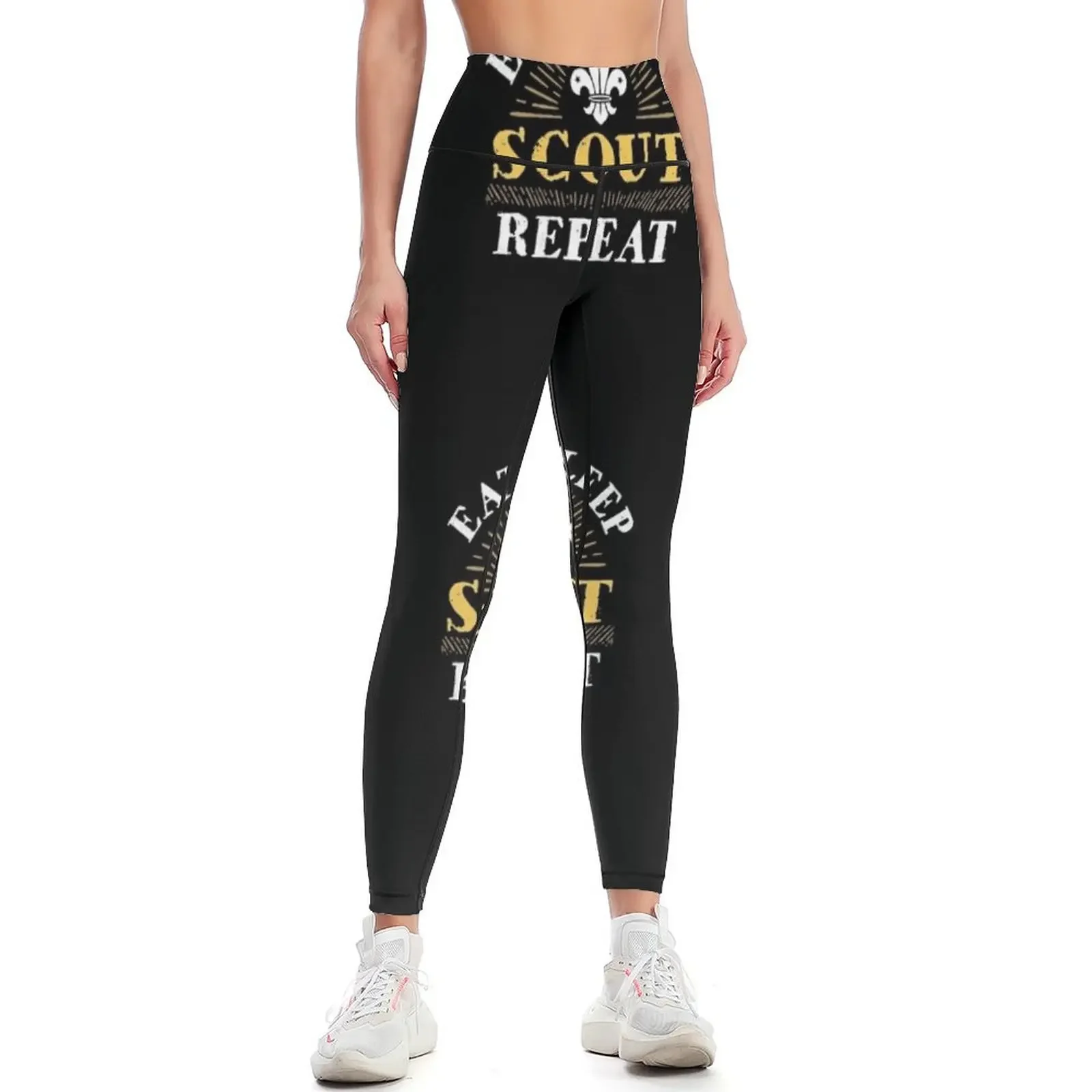 

Scout Leader Shirt | Scout Gift Leader Girl Apparel Boy Gift Clothing Leader Ac Leggings Fitness's gym clothes Womens Leggings
