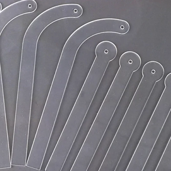 

1/5 шт., прозрачный акриловый держатель для сережек, стойка для сережек с эффектом ношения, серьги-гвоздики, ювелирные изделия, припробуйте на палку