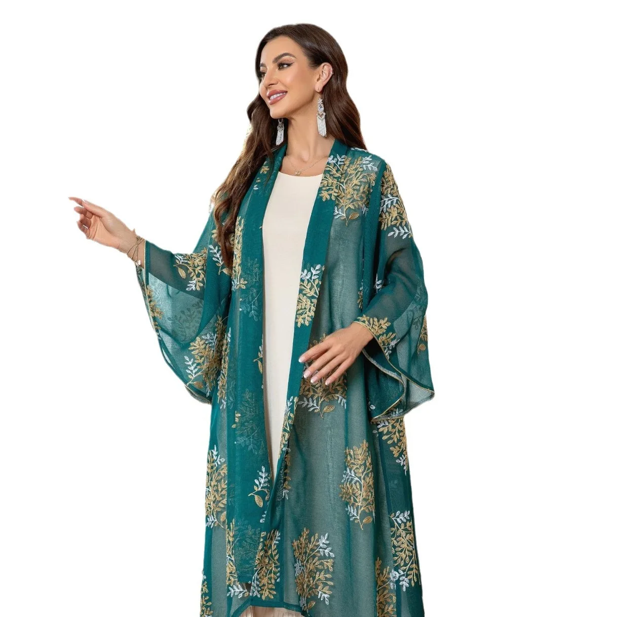 

Middle East Saudi Arabia Cross-border Foreign Trade Muslim Women's Robe New AliExpress Dress Abaya