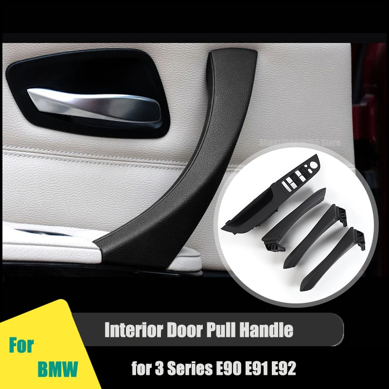 Interior Door Pull Handle & Armrest Trim for BMW 3 Series E90, Driver Side Inner Door Handle / Door Handle Cover
