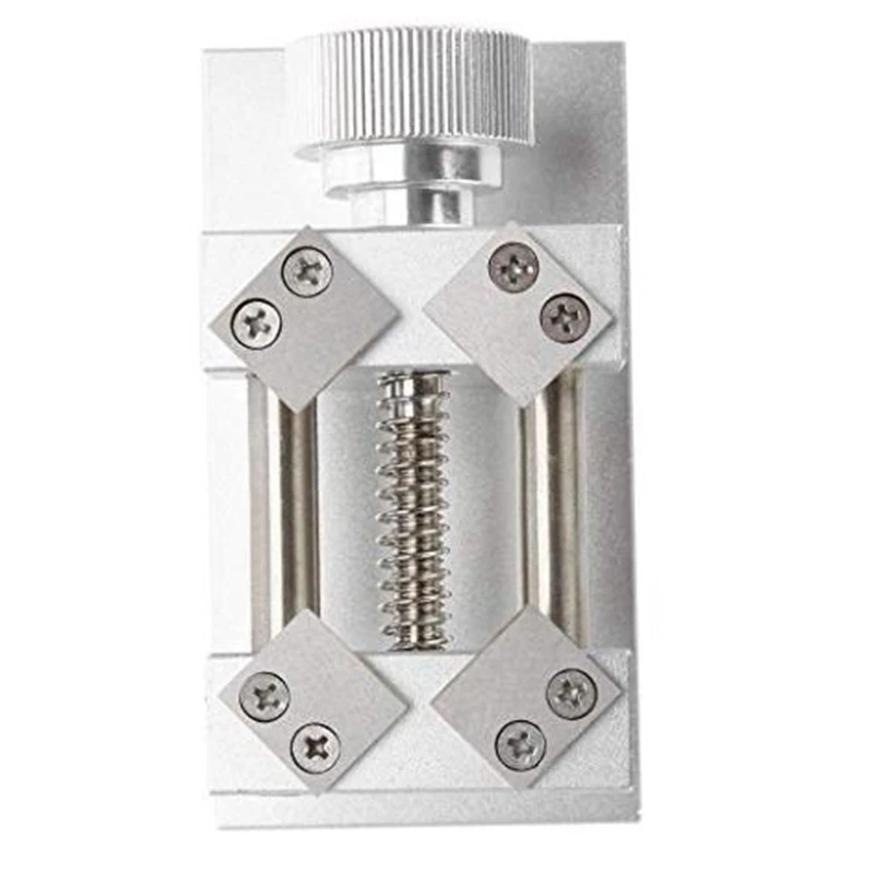 Professional Silver Watch Bezel Opener Removal Tool Workbench Back Case Opener Tool Watch Parts Repair Tool For Watchmaker