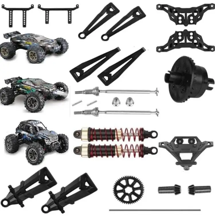 

XLH 9130 9135 9136 9137 9138 1/16 Высокоскоростные радиоуправляемые автомобили/грузовики оригинальные запасные части передачи данных/амортизатор