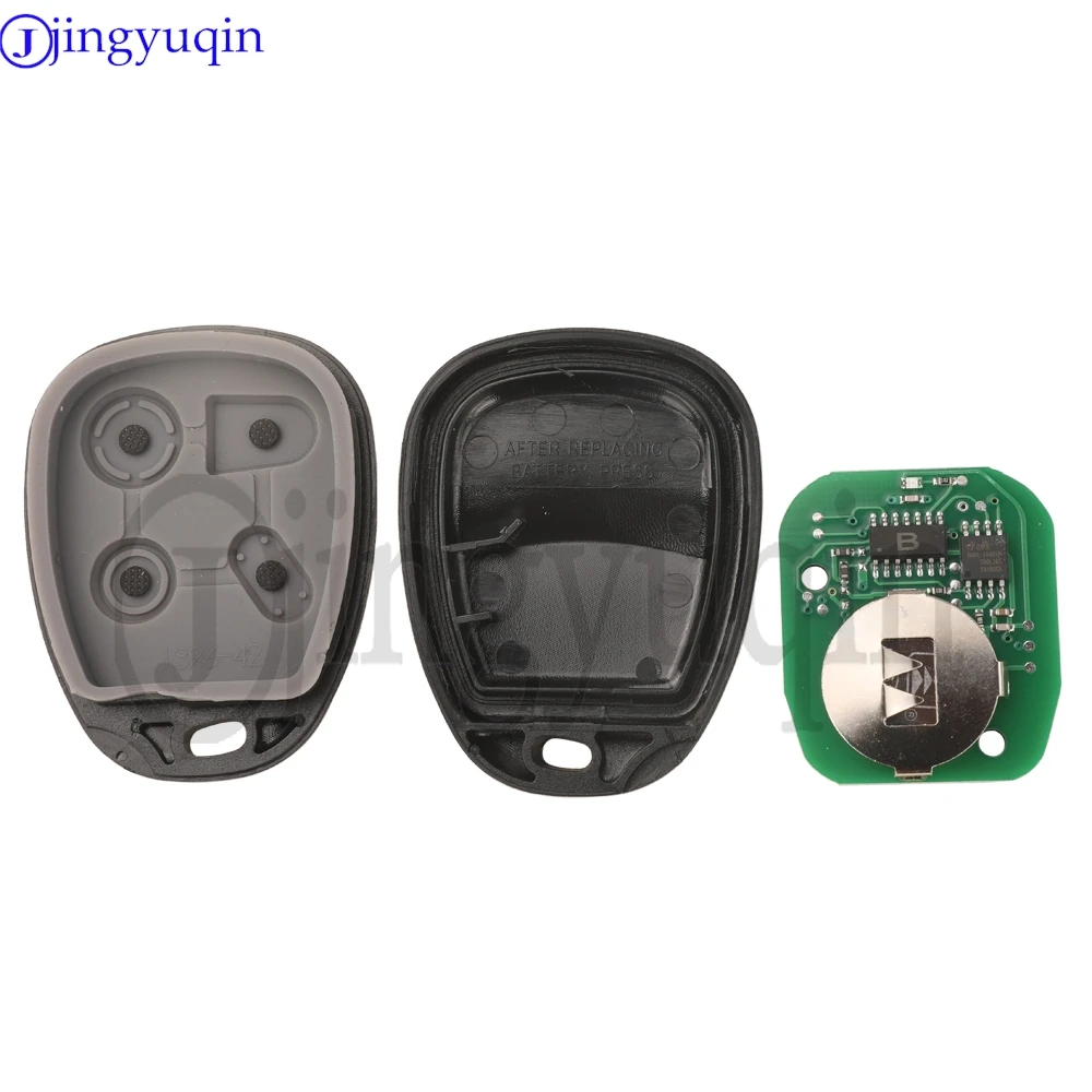 

jingyuqin 3/4 Buttons L2C0005T 16263074-99 315Mhz Remote Car Key For Cadillac CTS SRX 2003-2007 Chevrolet Cavalier Fob Control