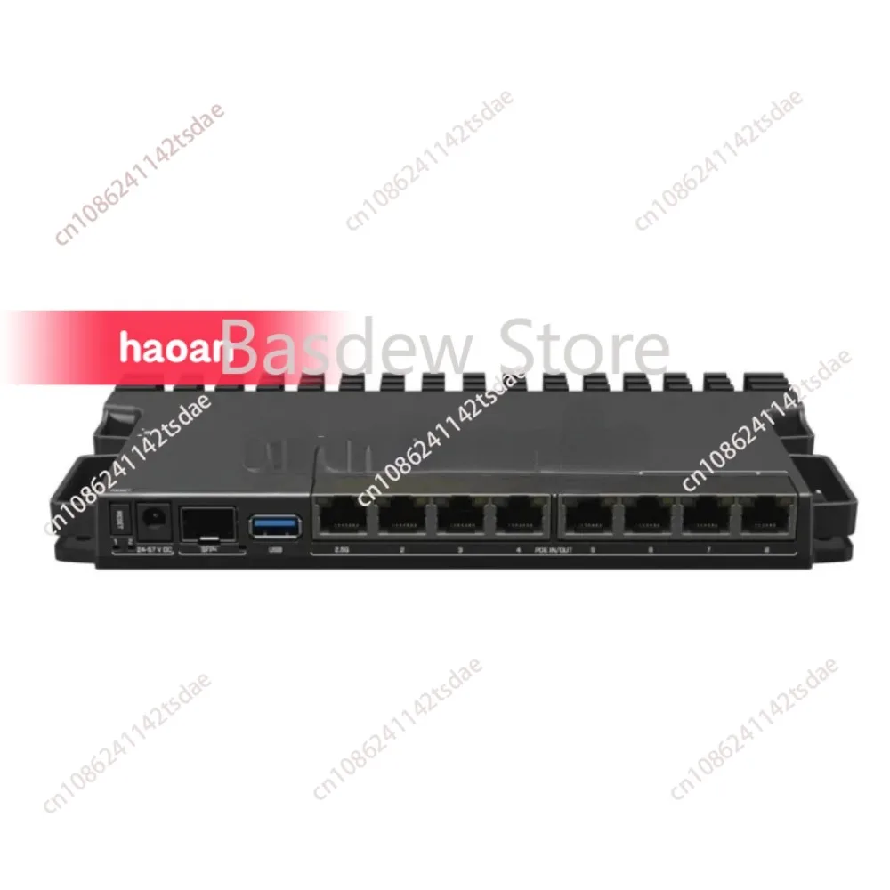 2.5/10 Gigabit Ethernet SFP+, RB5009UPr+S+IN RB5009 router with PoE input and PoE output on all ports