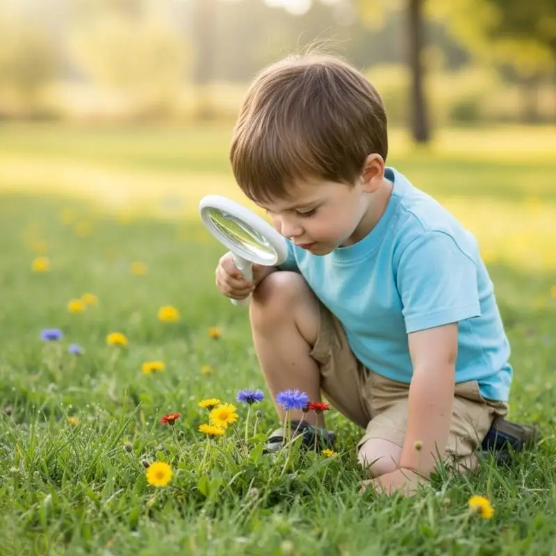 

Q2Q4 Ручная лупа холодный теплый свет Регулируемая перезаряжаемая лупа для чтения пожилых людей Портативная лупа 28X 56X