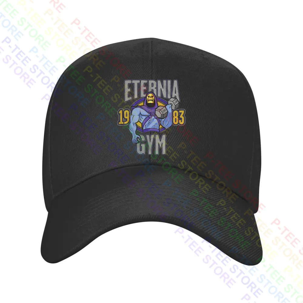 Gorra de béisbol de dibujos animados para hombre y mujer, gorro de béisbol de punto con estampado de los maestros del universo Eternia, Skeletor, Snapback