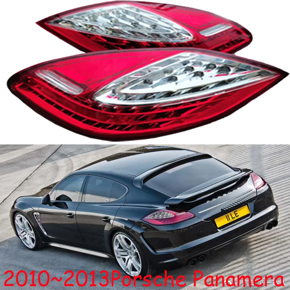 1pcs car bumper tail light for Porsche Panamera taillight Reflector 2010~2013y Taillamp for Porsche Panamera fog lamp