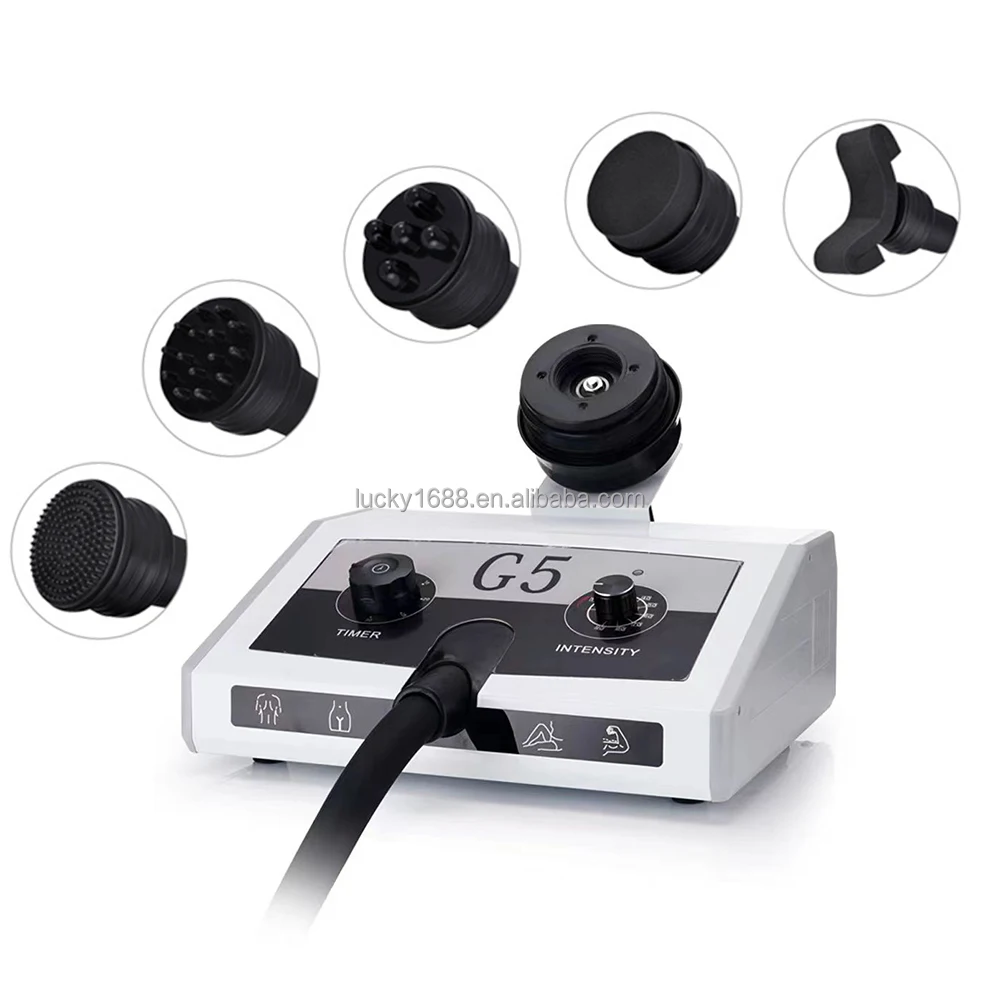 Full G5 Vibrator 5 Heads Massage Weight Loss Detox Cellulite Reduction Body Slimming