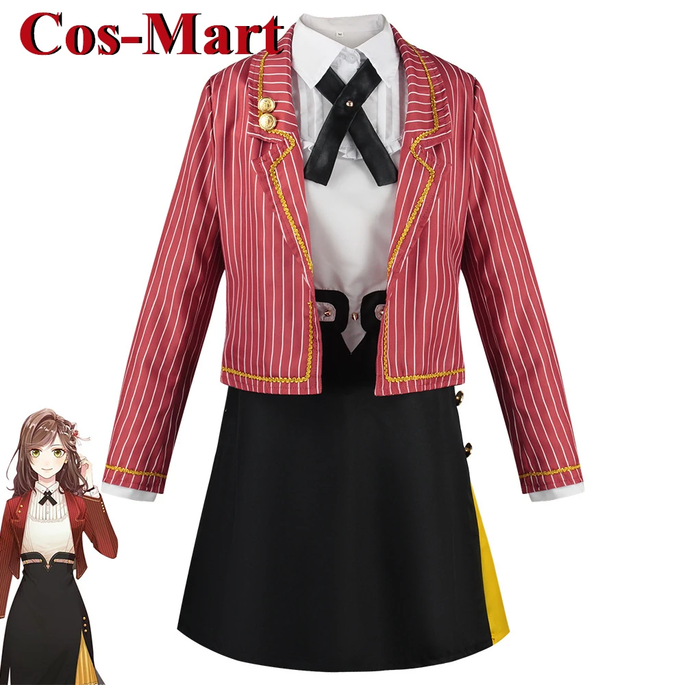 

Cos-Mart Game Tears Of Themis Heroine Rose Cosplay Costume Lawyeress Working Uniform Party Role Play Clothing Performance