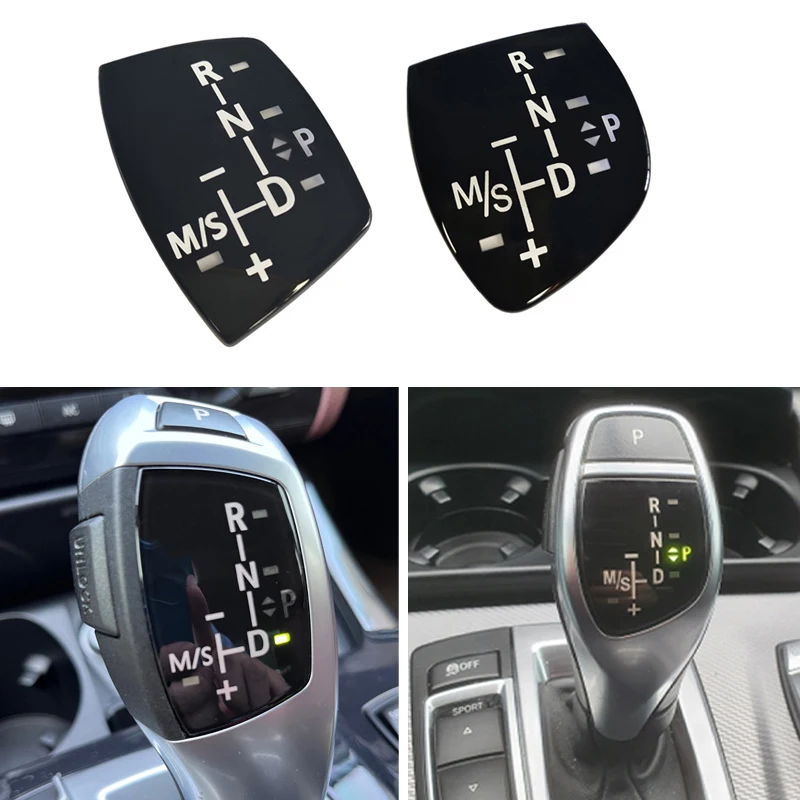 Car Gear Shift Knob Panel Cover For BMW 1 2 3 4 5 7 Series F Chassis F10 F11 F30 F32 F20 F22 F48 F25 F26 F15 F16 F06 F12 M3 M5
