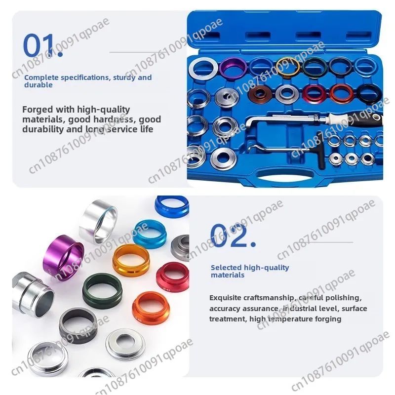 Camshaft crankshaft oil seal removal tool set installation extractor oil seal removal puller tool