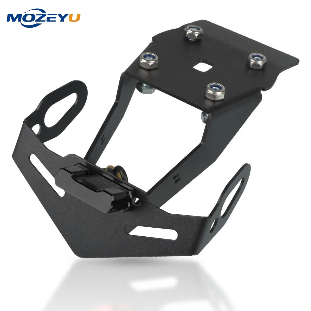Motorcycle License Plate Holder Rear Tail Frame Fender Eliminator Bracket Accessories For YAMAHA R15 V3 YZFR15 V4 2017-2025 2026
