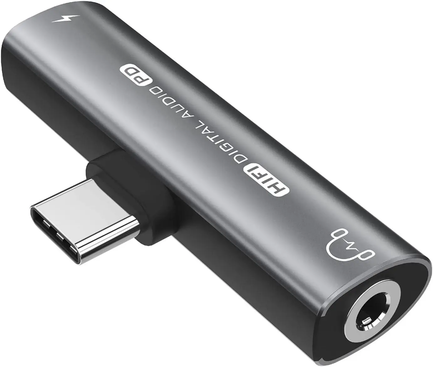 10개입 2-in-1 USB-C to 3.5mm 헤드폰 어댑터 HiFi DAC 및 27W 고속 충전 기능 아이폰 15, 갤럭시 S23/S22, 픽셀 6/5 호환