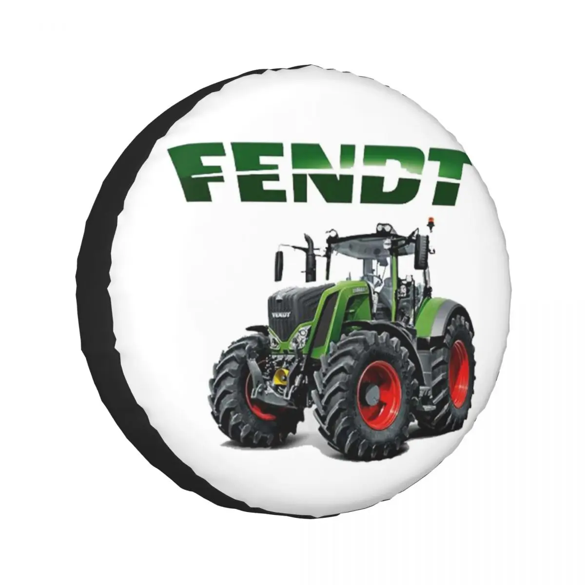 Custom Fendt Tractor Spare Tire Cover for Jeep SUV RV 4WD Mitsubishi 4x4 Wheel Protector Covers 14