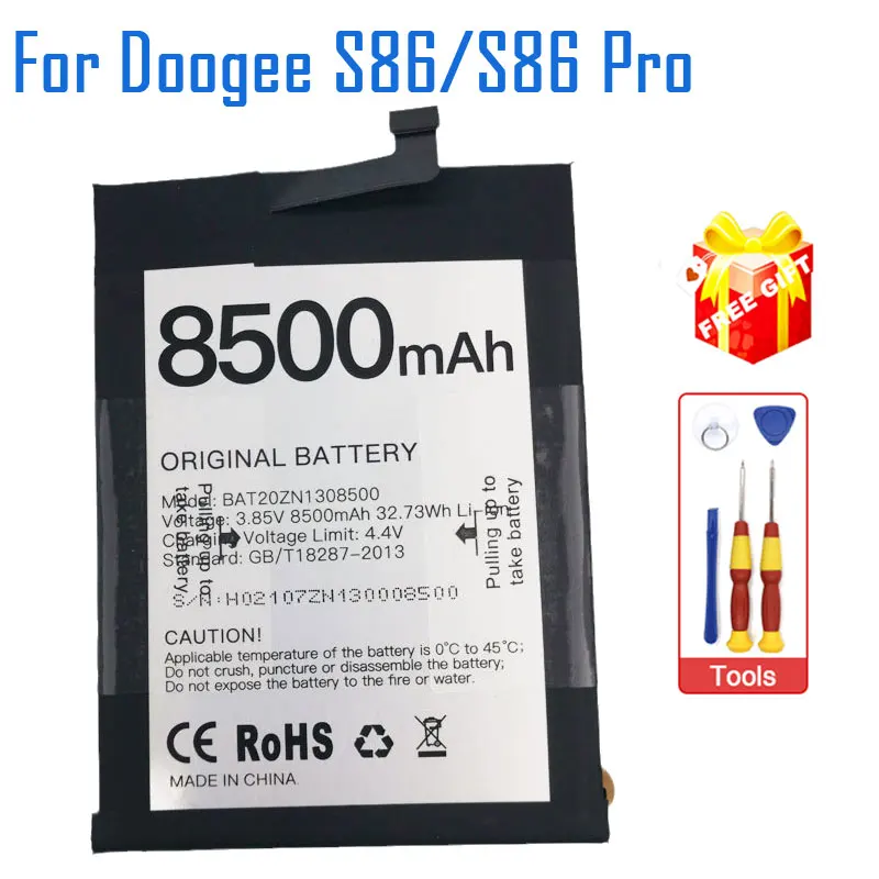 New Original Doogee S86 S86 pro Battery Inner Built Cell Phone Battery Repair Replacement Accessories For DOOGEE S86 Pro Phone