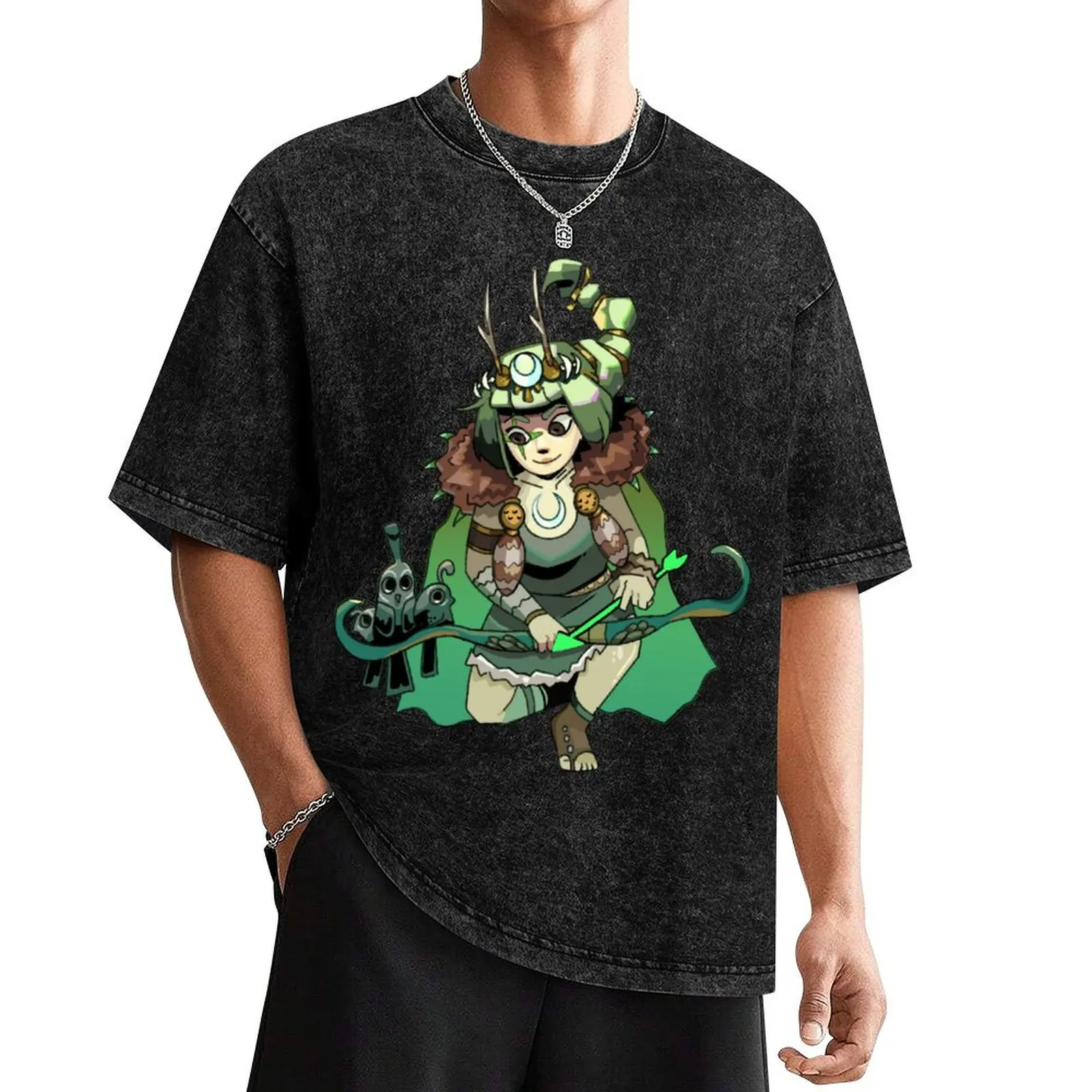 

Artemis (Hades Game) Sticker, T-shirt T-Shirt graphic tee shirt tops designer t shirt men