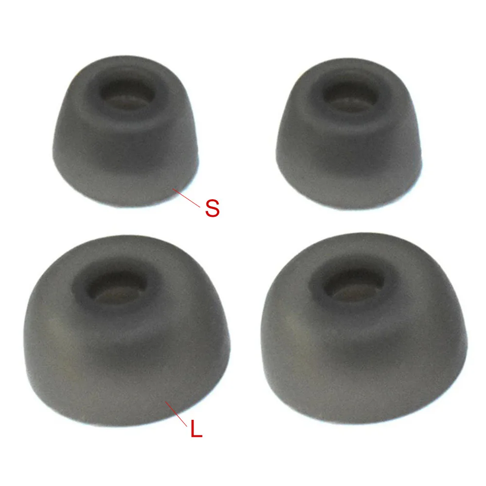 1/2 คู่ซิลิโคนหูฟังหูฟังไร้สายหูฟังสําหรับ Jabra Elite 75 T/65 T/Active/กีฬา Evolve เปลี่ยนชิ้นส่วน