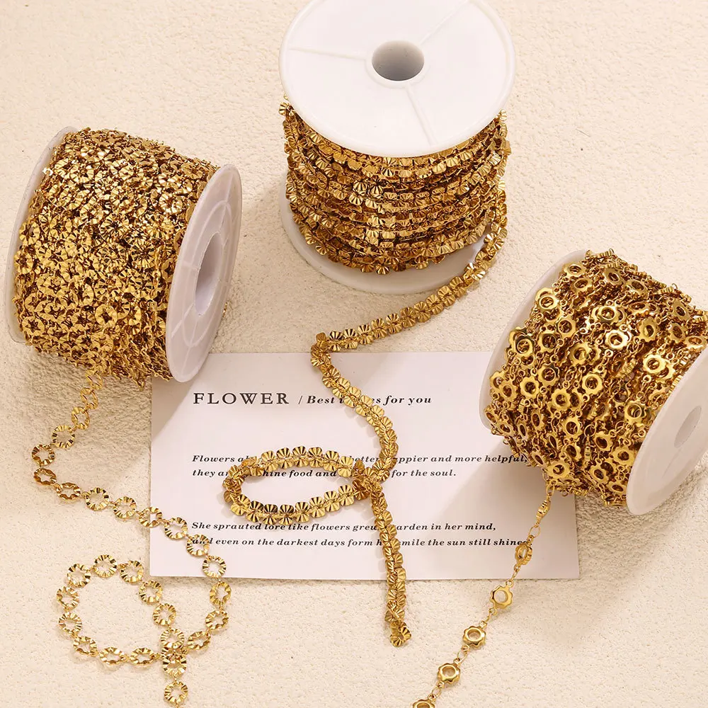 

Light luxury style stainless steel chain DIY bracelet necklace ins simple and cool style niche design layered hand jewelry