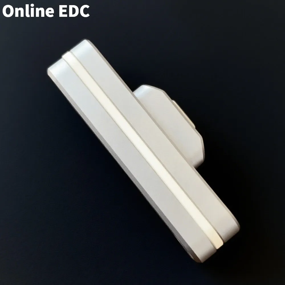 使用 EDC おもちゃ脳 EDC ヘビプッシュボタンフィジェットスライダーチタンストレスリリーフおもちゃ大人のためのポータブルオフィス