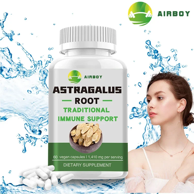 

Astragalus Root - Supports The Immune System, Promotes Overall Health, Helps with Focus and Energy, and Non-GMO