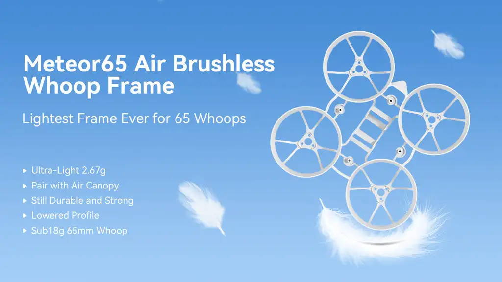 BETAFPV Meteor65 Air Brushless BWhoop 65MM Rahmen für Meteor65 1S Brushless FPV BWhoop Drone Quadcopter – Detail 14