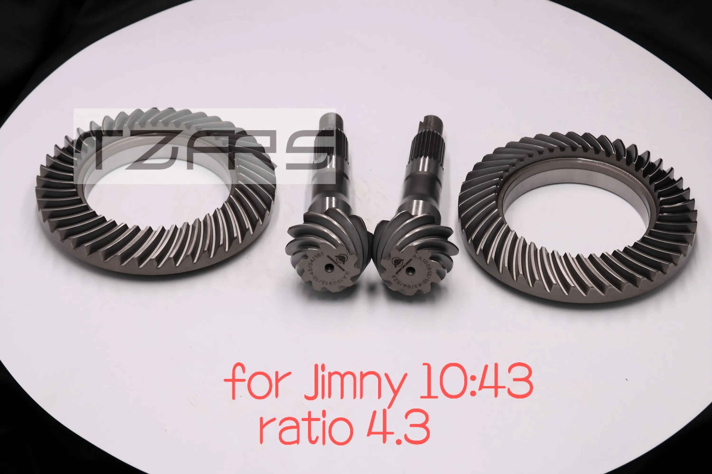 Rear Ring and Pinion Gears for Suzuki Samurai/Jimny Ratio 4.3 Differential Locker Gears