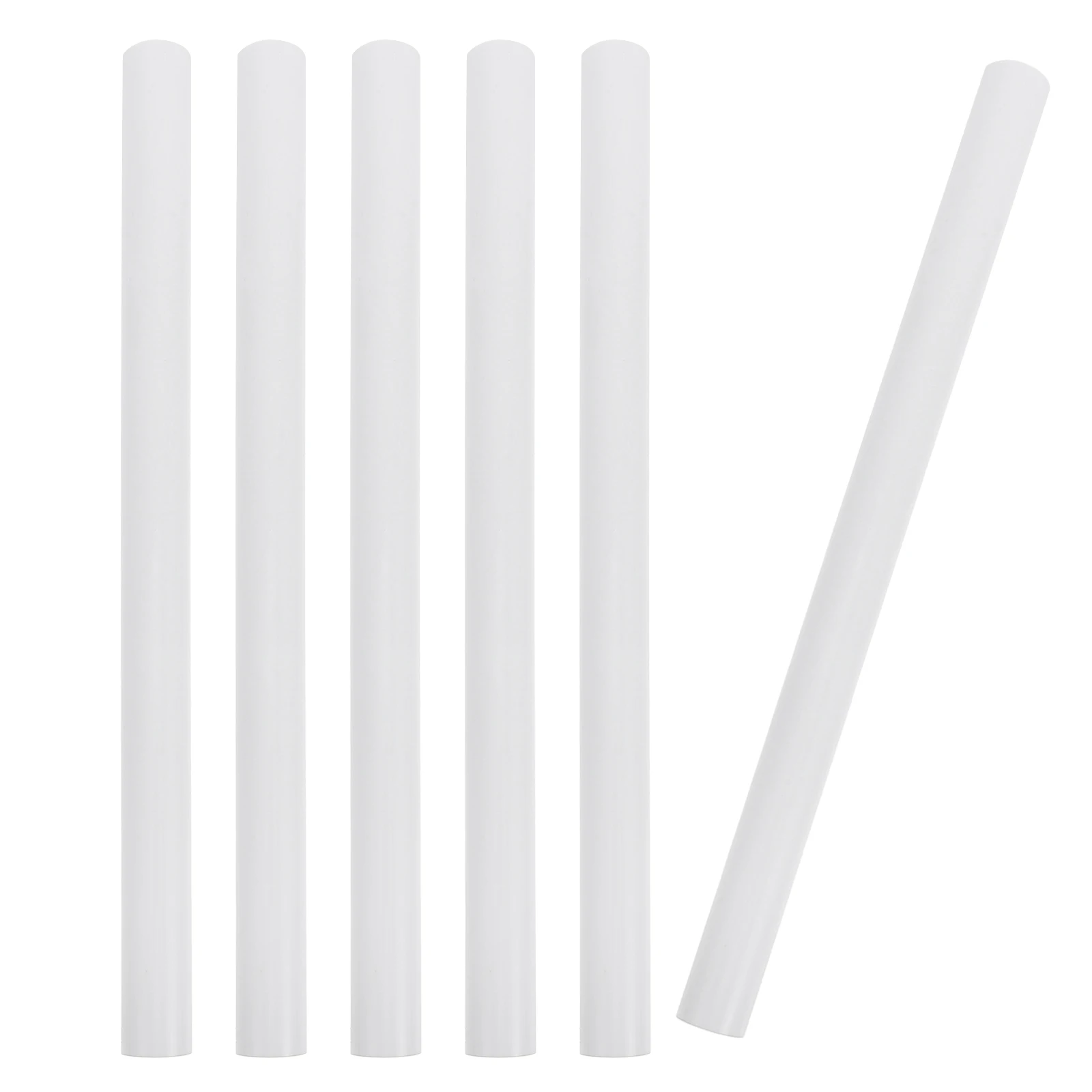 

6 Pcs Decorative ABS PVC Material Storage Mailing Poster Tube 41CM 3CM Diameter For Paintings Documents Photos
