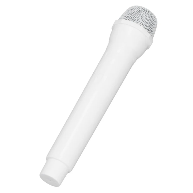 Microfono finto per bambini Prop Finta microfono Giocattolo Simulare la pratica del discorso Microfono per divertimento Costume di scena Bomboniere per feste di compleanno